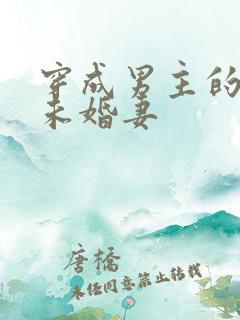 穿成男主的反派未婚妻