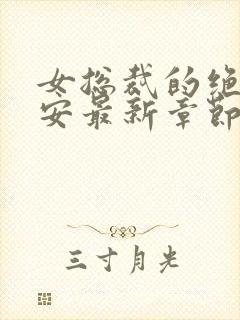 女总裁的绝世保安最新章节