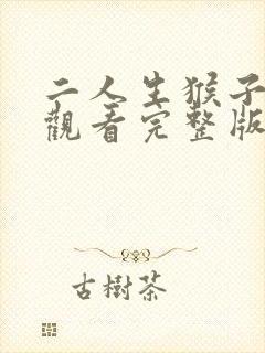 二人生猴子免费观看完整版高清