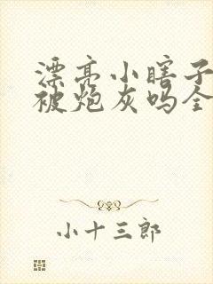 漂亮小瞎子也要被炮灰吗全文阅读笔趣阁