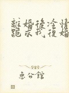 离婚后冷情前夫跪求我复婚商赫全文小说