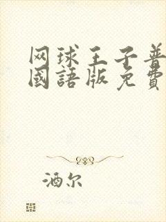 网球王子普通话国语版免费观看