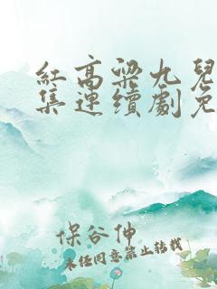 红高粱九儿60集连续剧免费观看