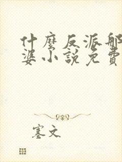 什么反派那我老婆小说免费阅读