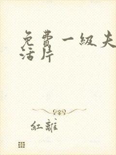 免费一级夫妻生活片