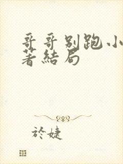 哥哥别跑小说原著结局