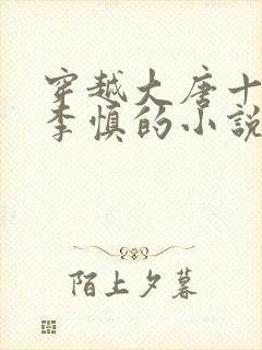 穿越大唐十皇子李慎的小说免费阅读