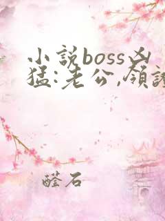 小说boss凶猛:老公,领证吧免费看