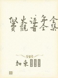 似火流年全集免费观看全集高清