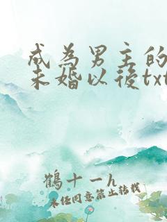 成为男主的退婚未婚以后txt