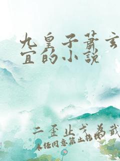 九皇子萧玄和陆宜的小说