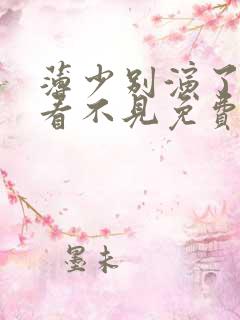 薄少别演了夫人看不见免费短剧