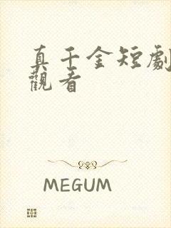 真千金短剧免费观看