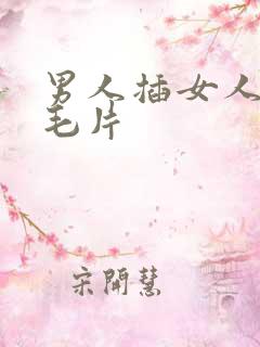 男人插女人下面毛片