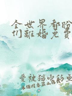 全世界都盼着我们离婚免费阅读