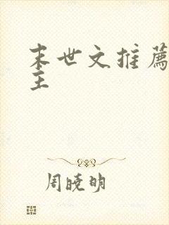 末世文推荐双男主