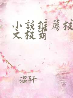 小说推荐校园甜文校霸