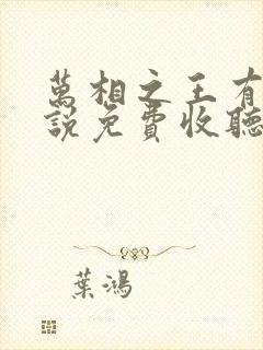 万相之王有声小说免费收听