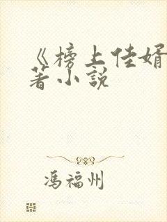 《榜上佳婿》原著小说