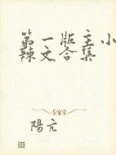 第一版主小说网辣文合集