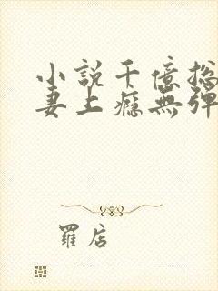 小说千亿总裁宠妻上瘾无弹窗