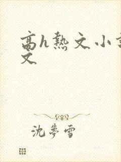 高h热文小说辣文