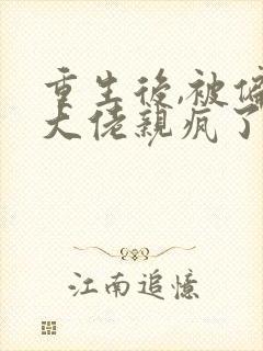 重生后,被偏执大佬亲疯了贺燃免费阅读