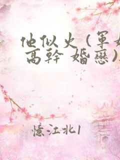 他似火 (军婚 高干 婚恋)无弹窗