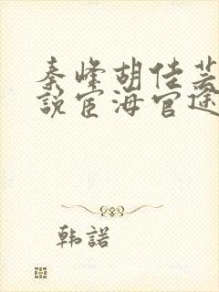 秦峰胡佳芸的小说宦海官途