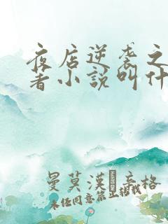 夜店逆袭之路原著小说叫什么名字