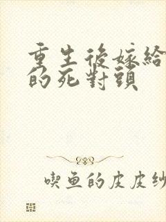 重生后嫁给了我的死对头