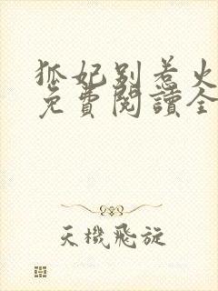 狐妃别惹火小说免费阅读全文