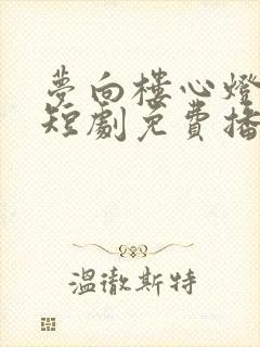 梦向楼心灯火归短剧免费播放