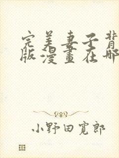 完美妻子背叛原版漫画在哪里看