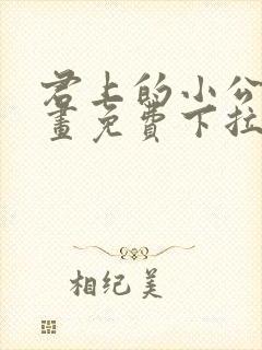 君上的小公主漫画免费下拉式六漫画