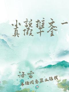 小说推文一口气真假千金