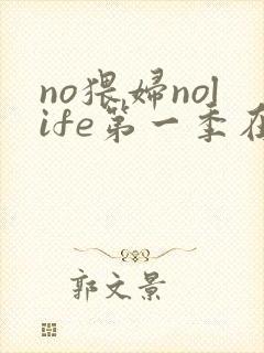 no猥妇nolife第一季在线观看