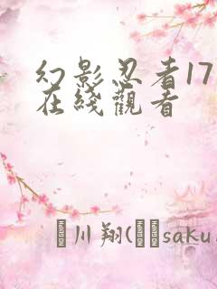 幻影忍者17季在线观看