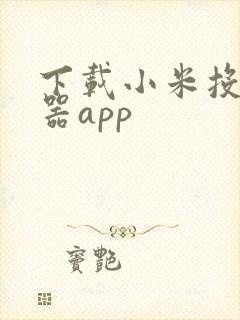 下载小米投屏神器app