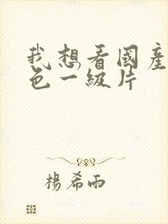 我想看国产的黄色一级片