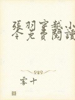 张羽穿越小说县令免费阅读