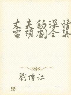 丈夫的深情谎言电视剧全集观看