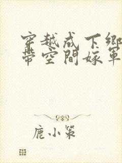 穿越成下乡知青带空间嫁军人