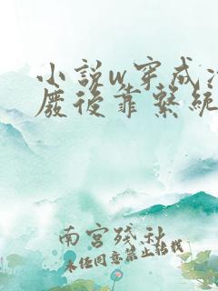 小说w穿成冷宫废后靠系统养娃逆袭》