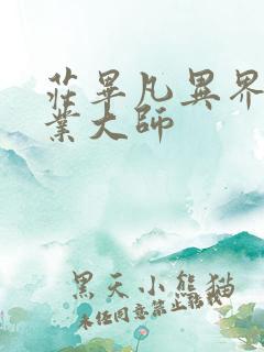 庄毕凡异界全职业大师