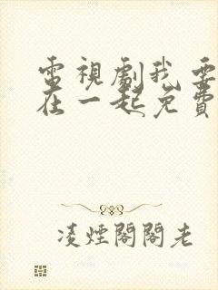 电视剧我要和你在一起免费看