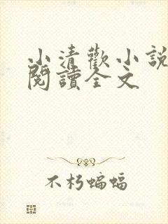 小清欢小说在线阅读全文