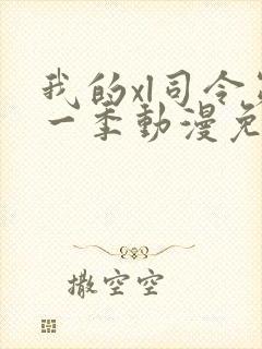 我的xl司令第一季动漫免费播放