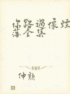 你路过像烟火坠落全集