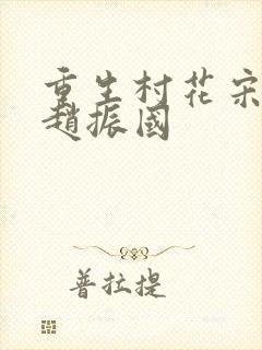 重生村花宋婉清赵振国